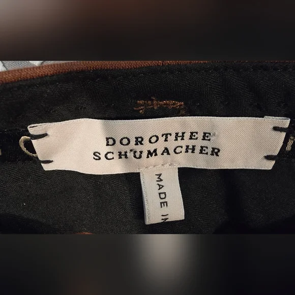 Dorothee Schumacher Brown Flared Trousers Size 3 (M) - Picture 7 of 8